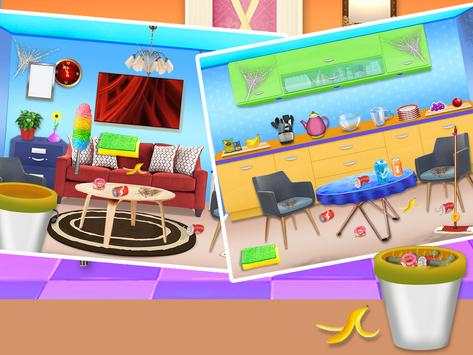 Sweet Girl House Cleanup: Home Cleaning Game screenshot 3