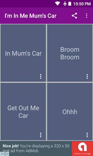 I'm In Me Mum's Car Soundboard स्क्रीनशॉट 1