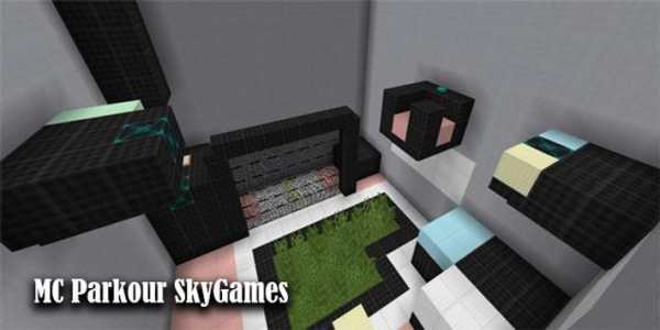 Map MC Parkour SkyGames Minecraft screenshot 1