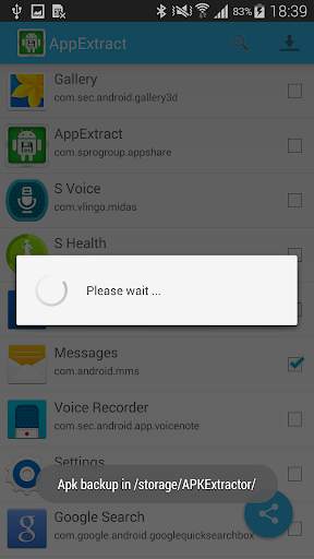 APK Extractor (Backup & Share) screenshot 3