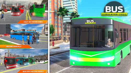 Offline City Bus Driving Games screenshot 6