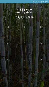 Lock Screen Angry Panda Pattern Code Security screenshot 3