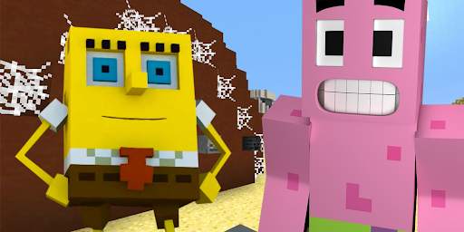 SpongeBob Mod for Minecraft screenshot 1