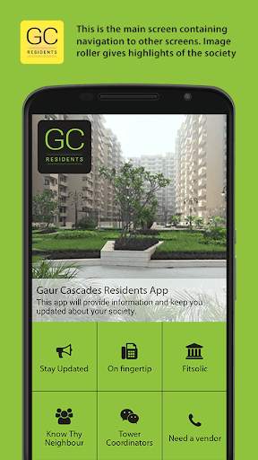 Gaur Cascades Society App screenshot 1