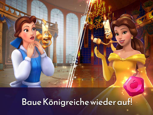 Disney Princess Majestic Quest: Match 3 & Deko screenshot 13