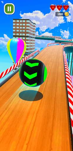 bola balls game boll race goin screenshot 2