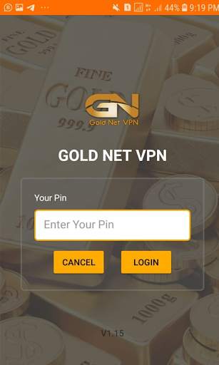 GOLDEN NET VPN screenshot 1