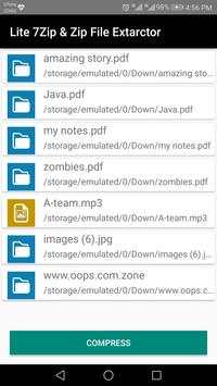 Lite 7z & 7Zip File Extarctor screenshot 2