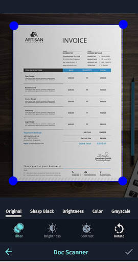 Camera Scanner screenshot 1