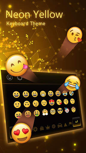 Luxury Golden Black keyboard screenshot 3