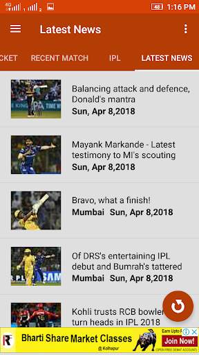 Live Cricket screenshot 3