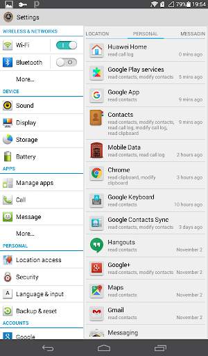 My Data security screenshot 2