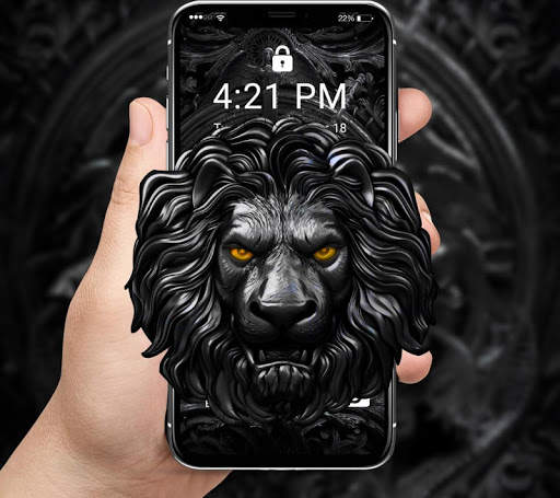 Lion  Eyes APUS Live Wallpaper screenshot 4
