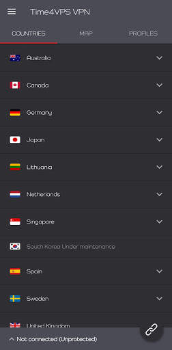 Time4VPN screenshot 1