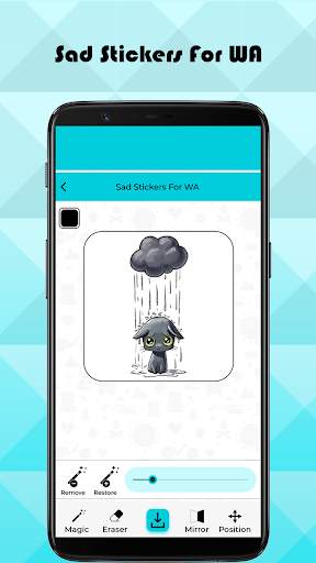 Sad Stickers For WA screenshot 3