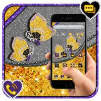 Shiny Diamond Butterfly Theme🦋🌸 on 9Apps