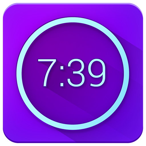 Neon Alarm Clock Free icon
