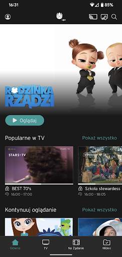 UPC TV GO screenshot 1
