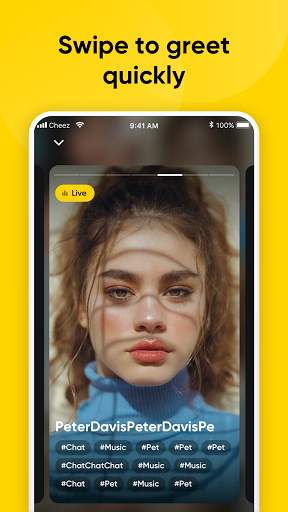 Cheez - Make friends & Video chat screenshot 4