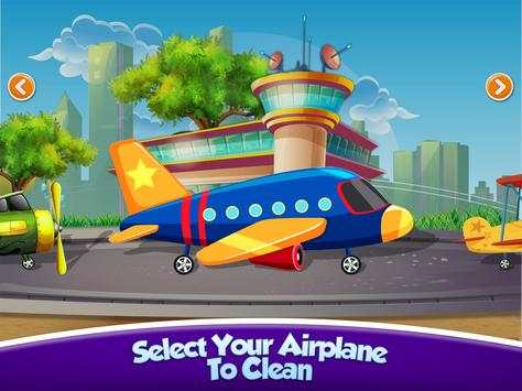 Plane Wash Salon Workshop Game screenshot 3