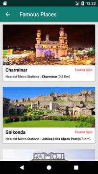 Hyderabad Metro Train App screenshot 5