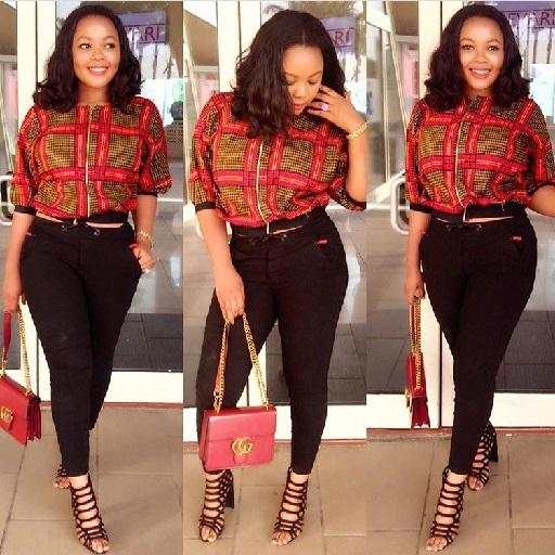 Jeans & Ankara Blouse Styles 3 تصوير الشاشة