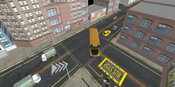 School Bus Simulator 3D Drive screenshot 7