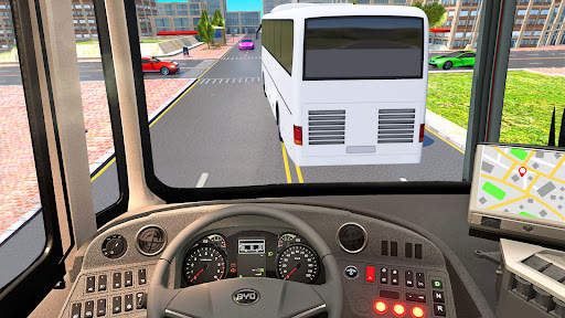 Modern Bus Driver Bus Parking screenshot 1