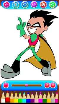 teen coloring titans go screenshot 3
