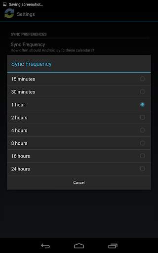Calendar Sync for Facebook screenshot 4
