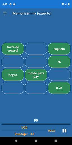 Juegos de memoria screenshot 13