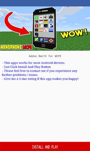 Phone Add-on for Minecraft PE screenshot 1
