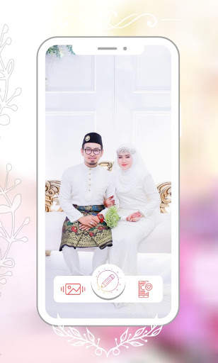 Hijab Couple Wedding Photo Maker screenshot 5