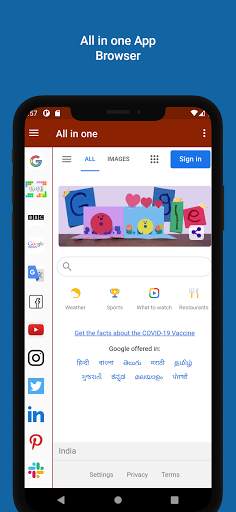 All in One| Save 75% Space| Game| Social| News. screenshot 1