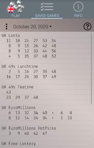 Lotto UK: Best algorithm ever to win in UK & World screenshot 8