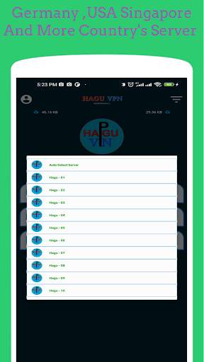 HAGU VPN screenshot 2