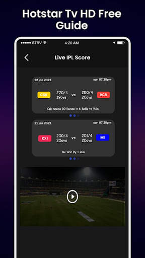 Guide Hotstar Cricket, Hotstar Live - Hotstar Show screenshot 4