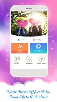 Heart Photo Effect Video Maker screenshot 5