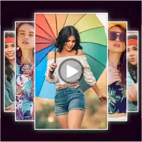 Video maker , Photo video maker , Video editor logo