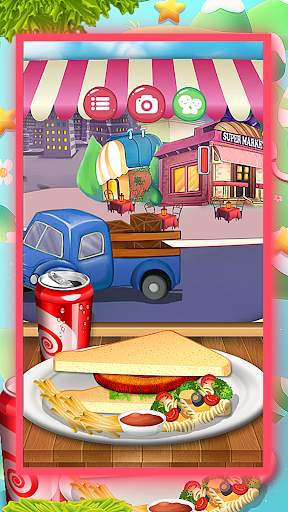 sandwich maker baking fun games screenshot 5