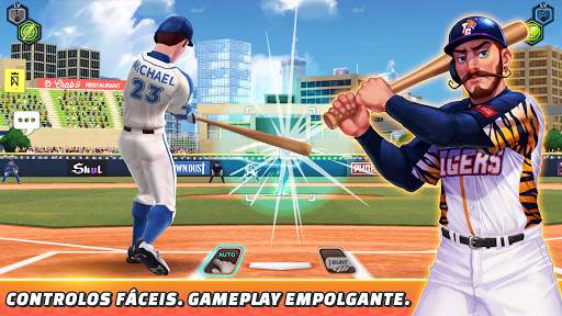 Baseball Clash: Multijogador screenshot 1