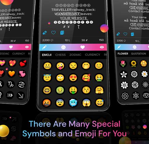 InstaFonts: Fonts For Instagram - Emojis, Symbols screenshot 6