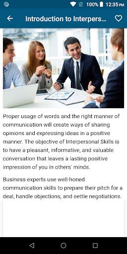 Social skills screenshot 2