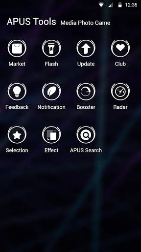MIXED LINE-APUS Launcher theme screenshot 3