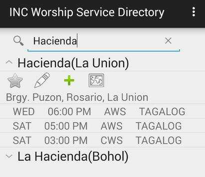 INC Worship Service Directory screenshot 1