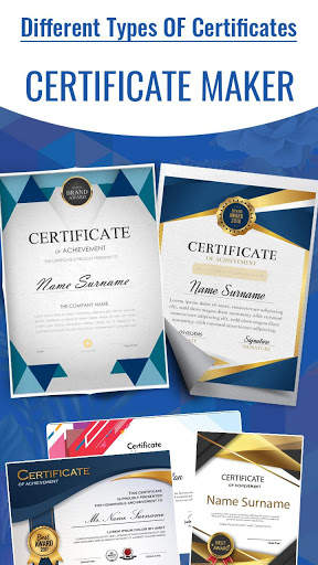 Certificate Maker Templates and Design screenshot 2