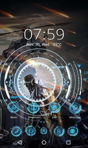 Play One Parallax GO Launcher Theme screenshot 2