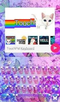 Paper of Flower Keyboard Theme screenshot 5