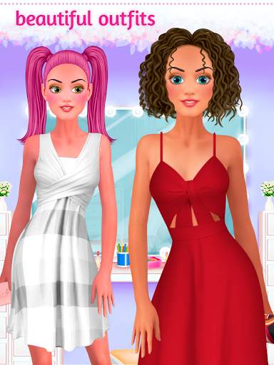 Fashion Girl Salon Makeover: Makeup & Dress up screenshot 10