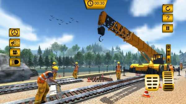 Indian Train Track Construction: Train Games 2017 screenshot 7
